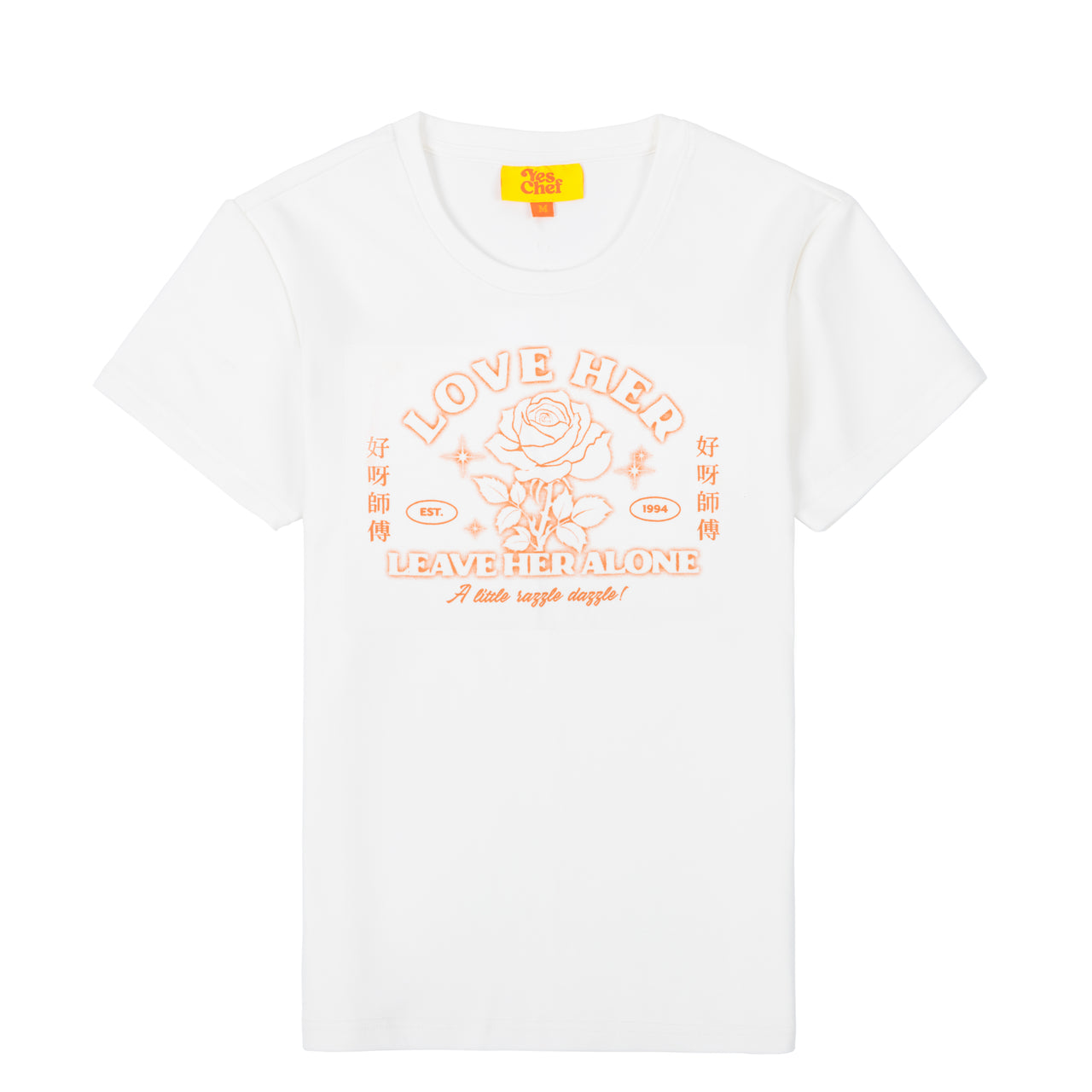 Love Her Baby Tee - White