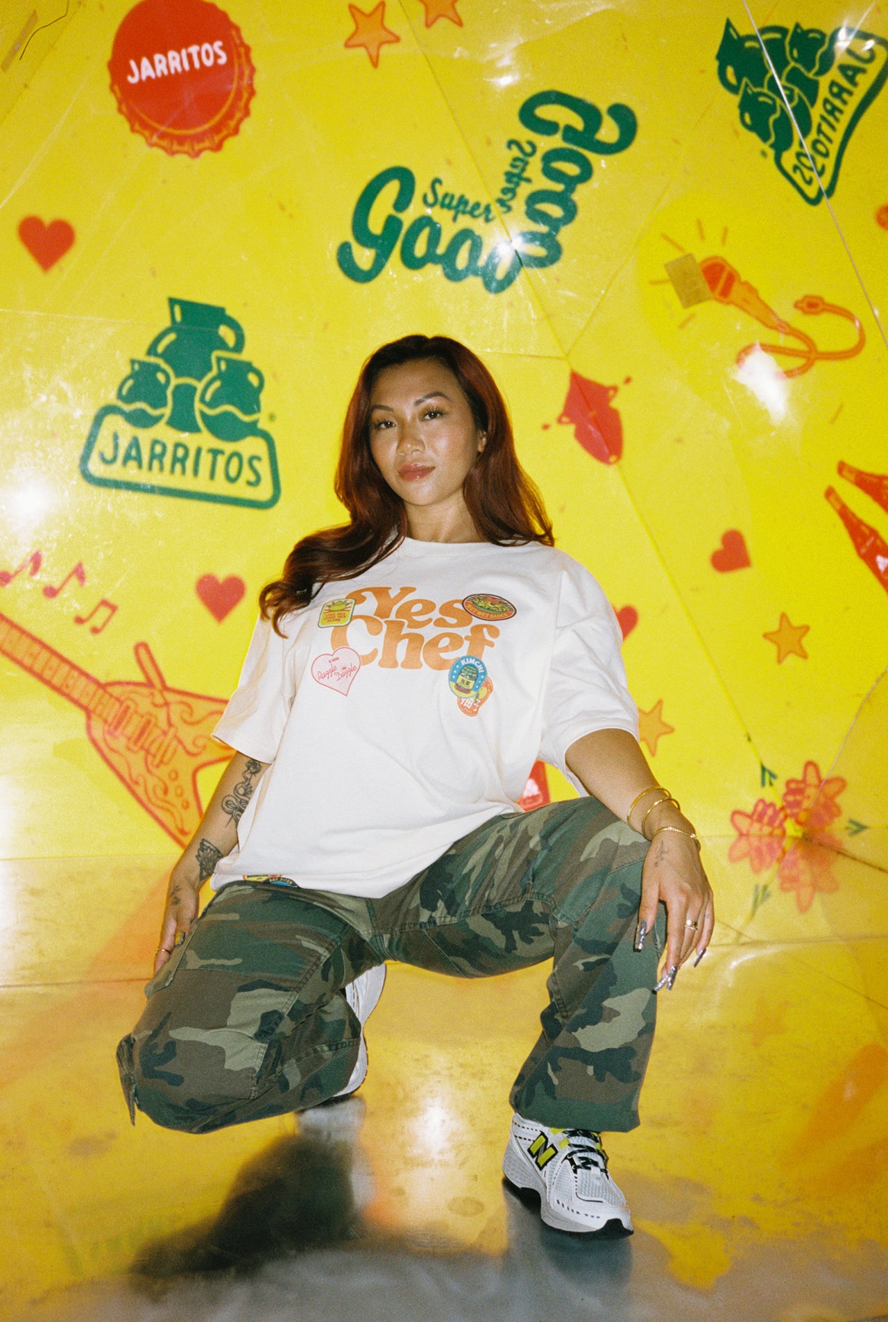 Produce Stickers Oversized T-Shirt