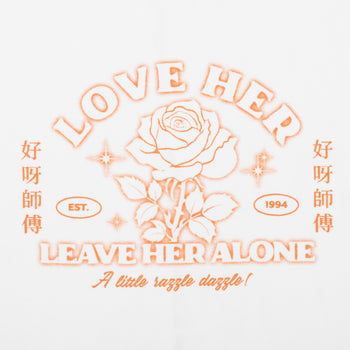 Love Her Baby Tee - White